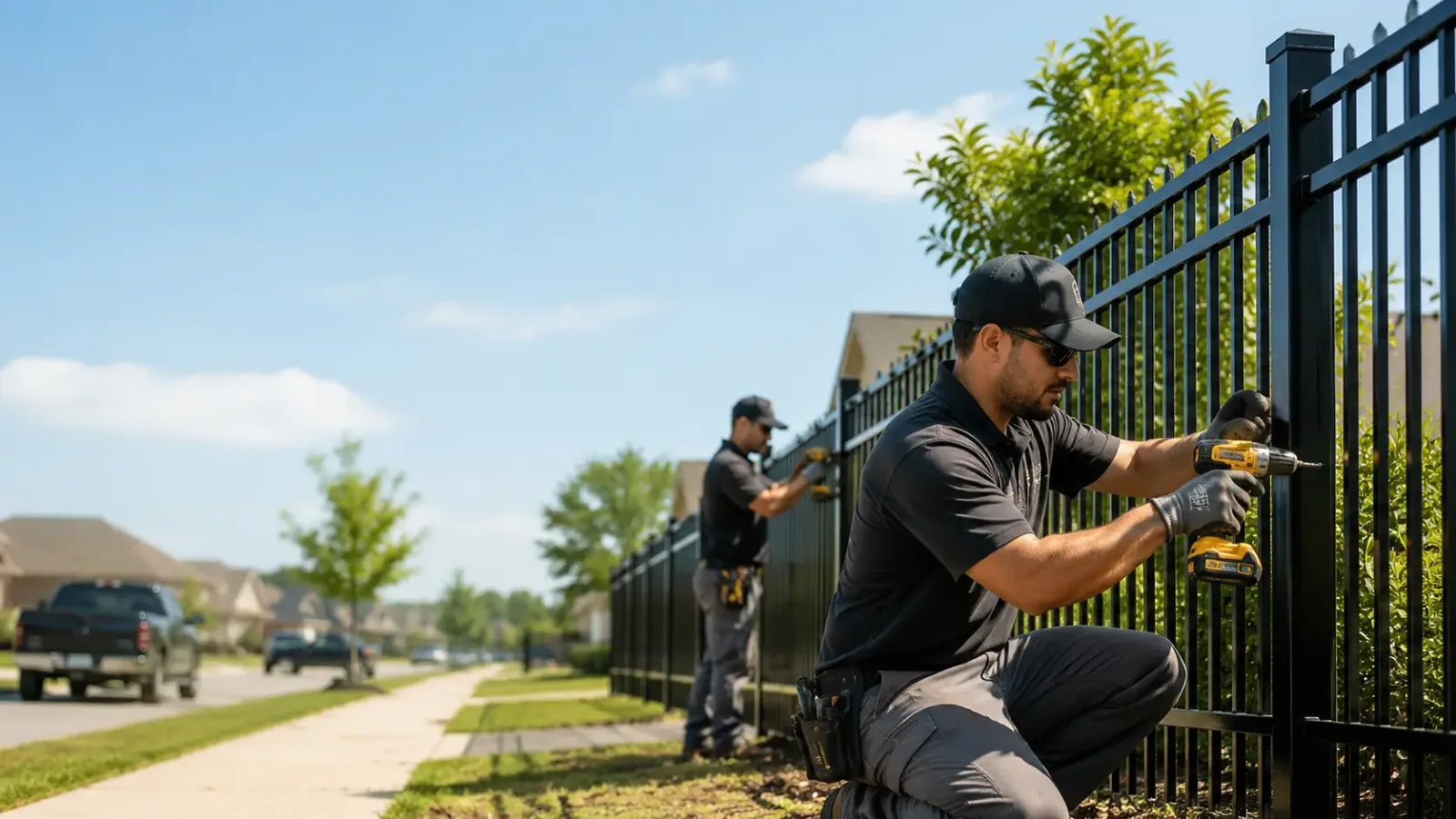 Metal Fence Installation in Sharon, CT